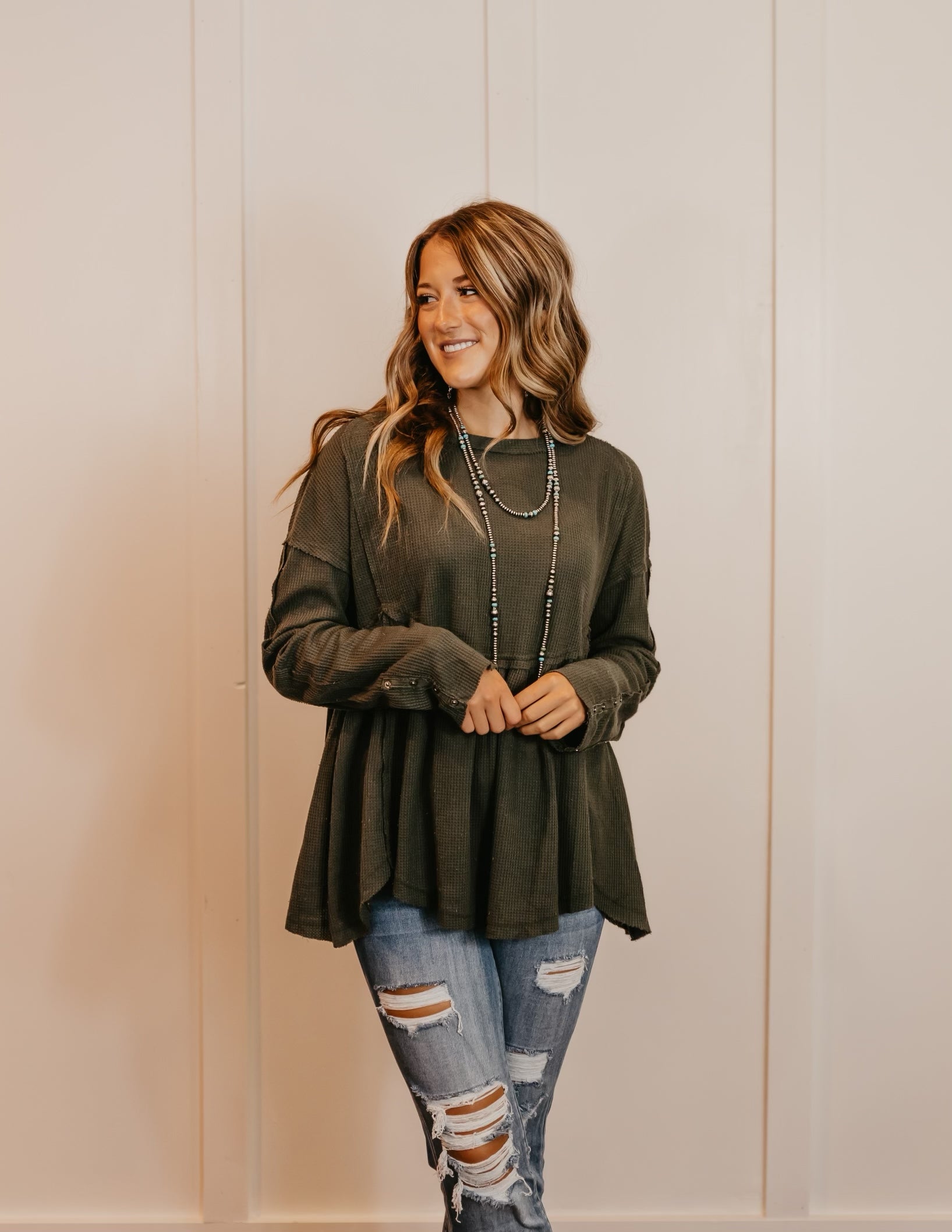 The Brenner Washed Top