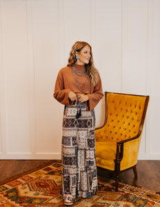 The Lorin Boho Pant - Navy