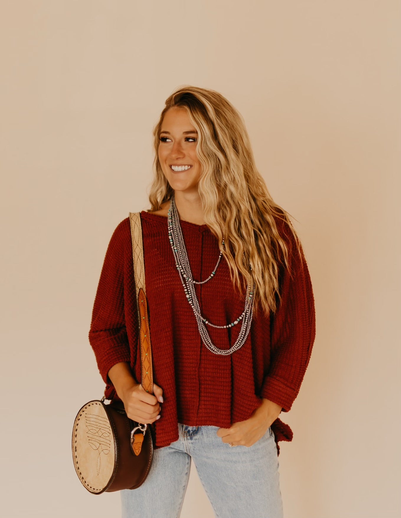 The Ebony Top - Rust *Shipping 9/6