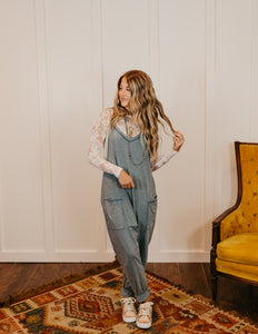 The Jolie Jumpsuit - Blue