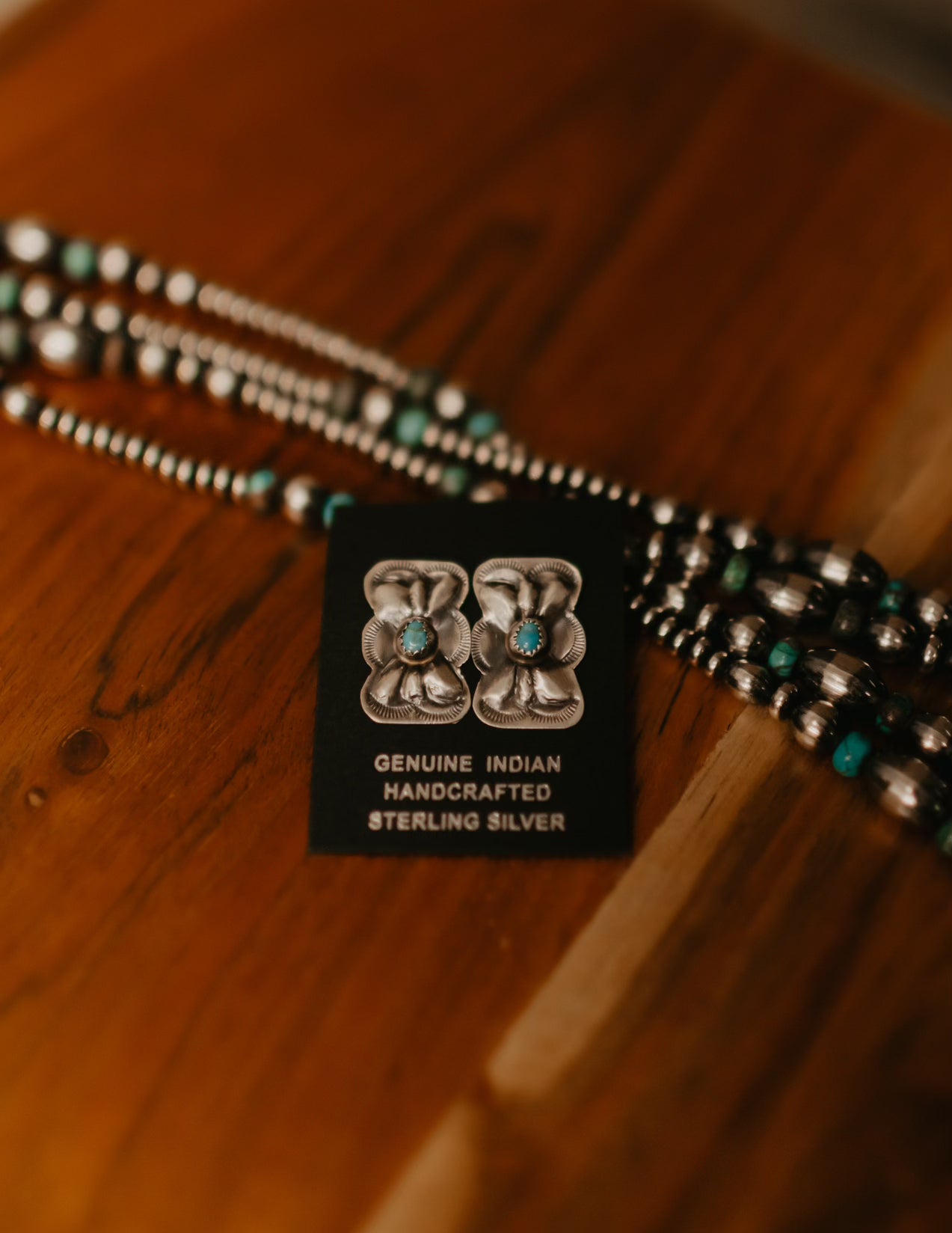 The Asa Earrings w/ Turquoise