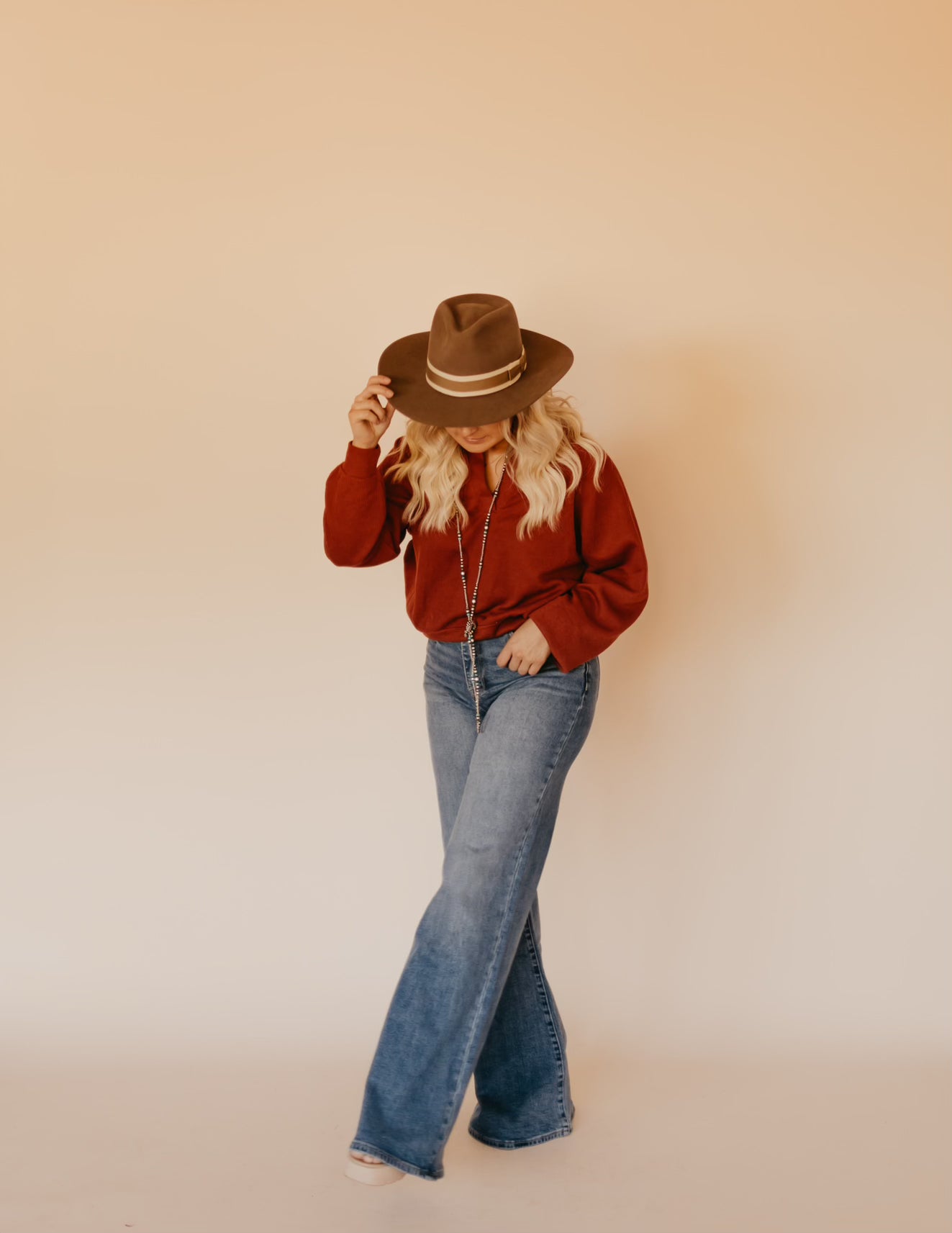 The Sadie Top - Rust