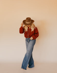 The Sadie Top - Rust
