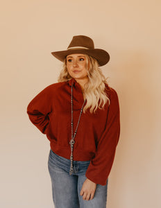 The Sadie Top - Rust