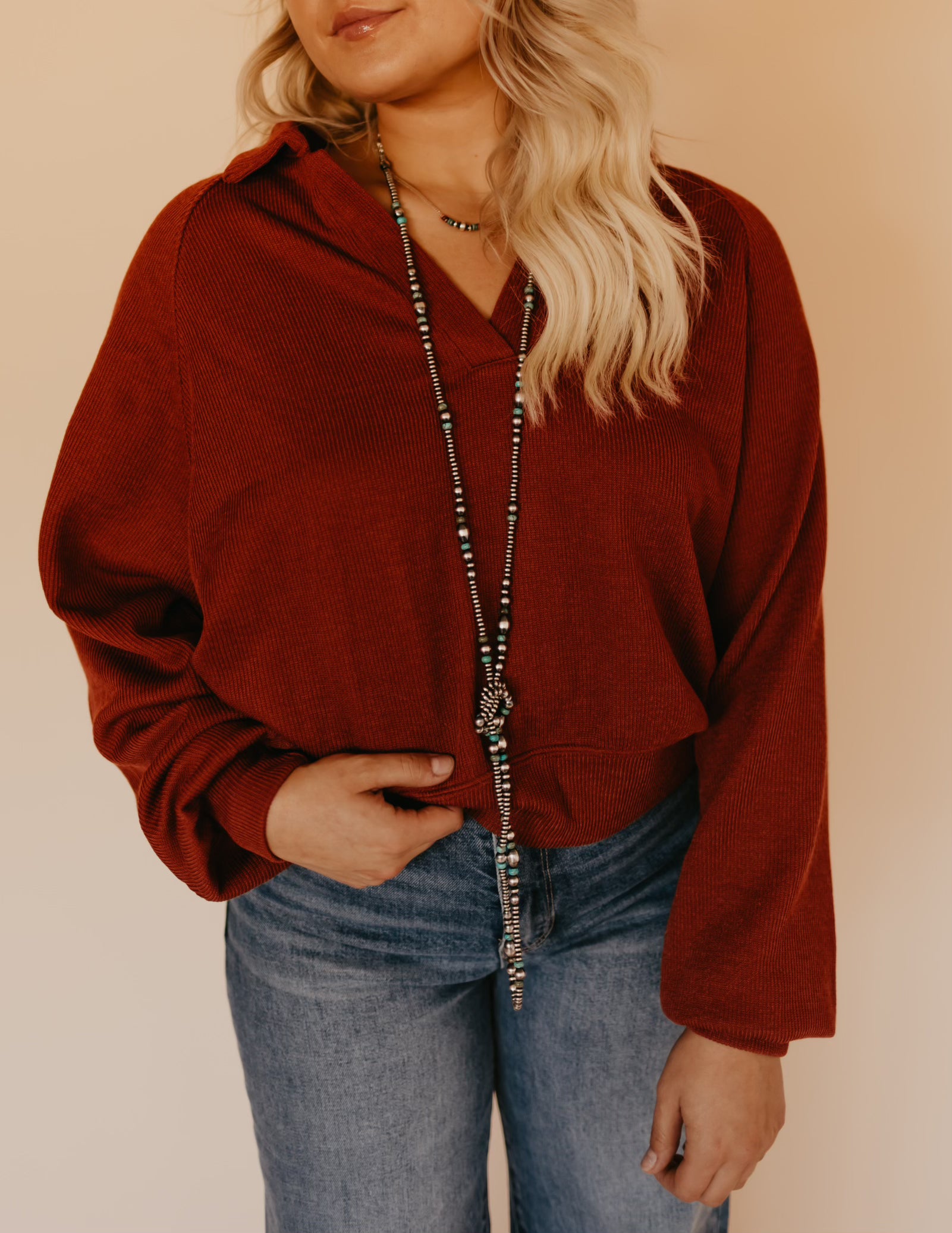 The Sadie Top - Rust