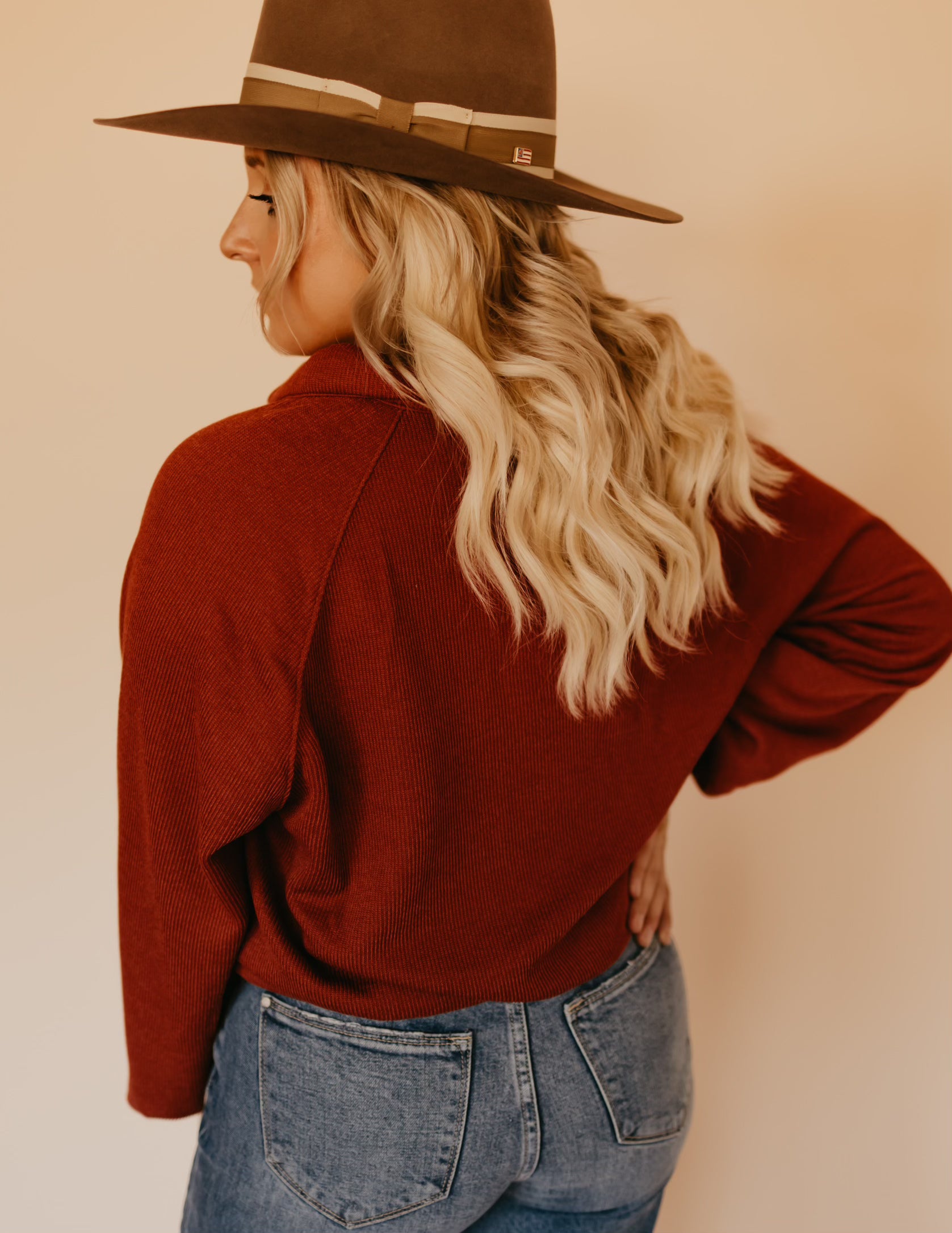 The Sadie Top - Rust
