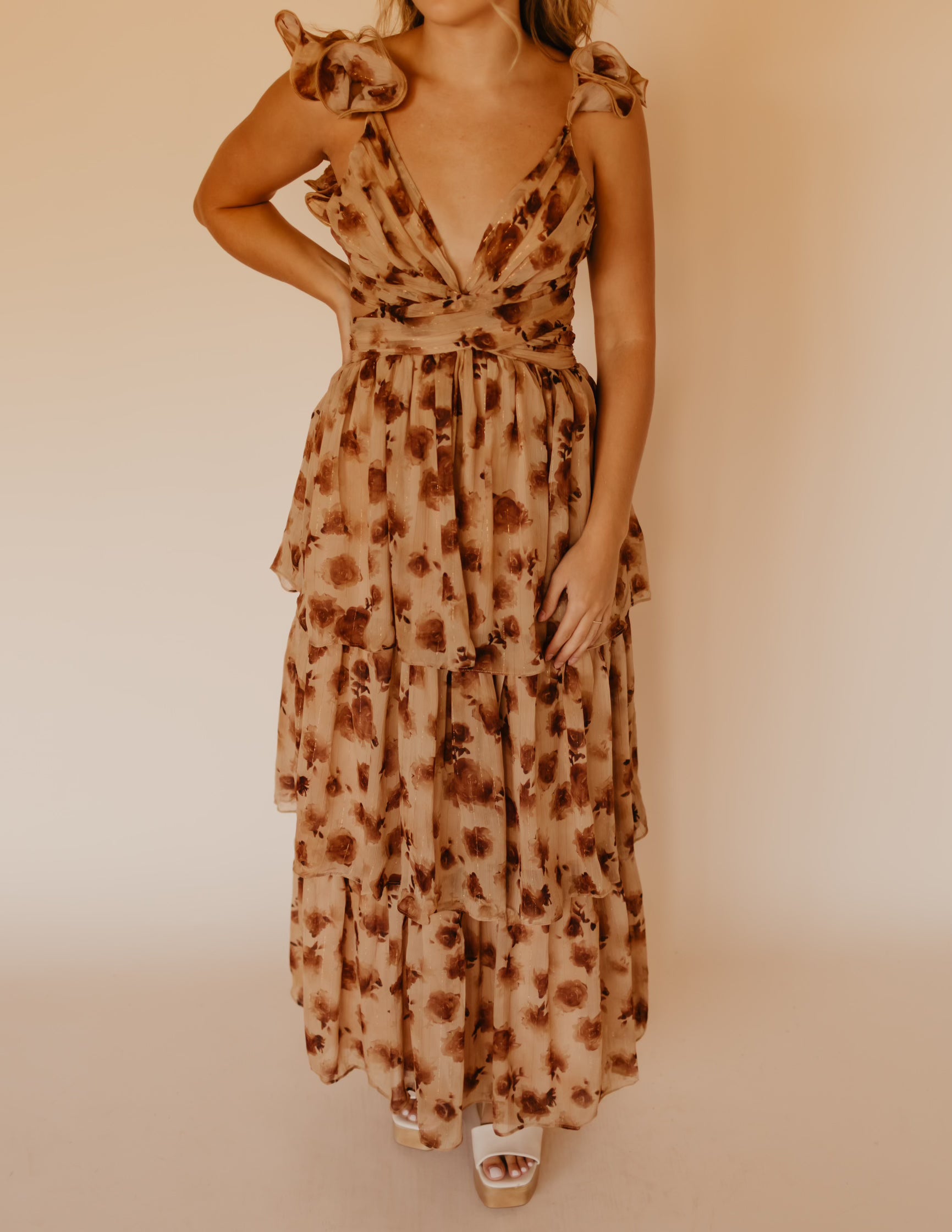 The Fall Luxe Maxi Dress