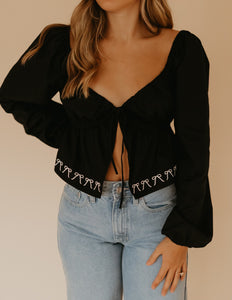 The Myra Bow Top