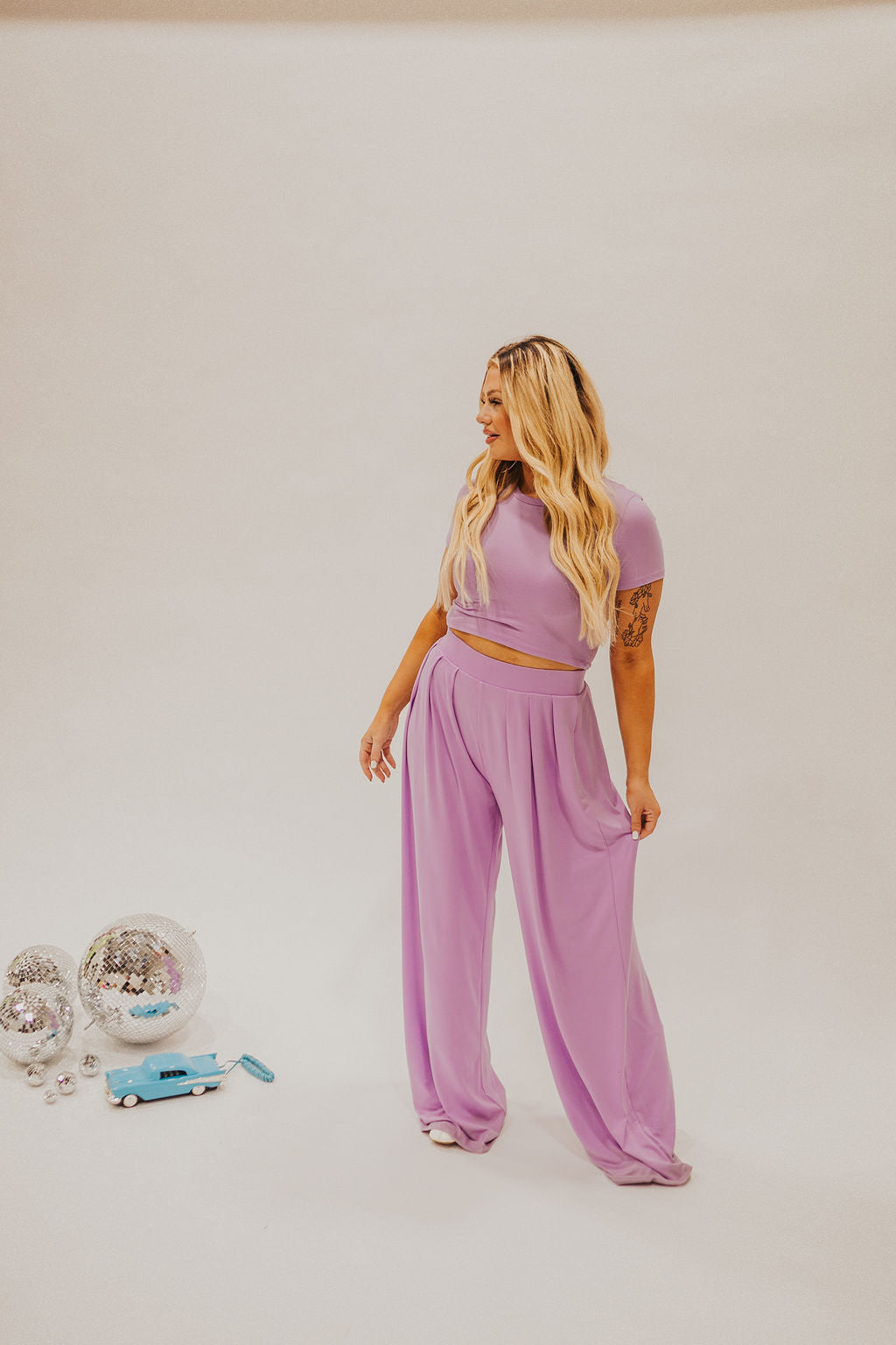 The Ellie Set in Lilac
