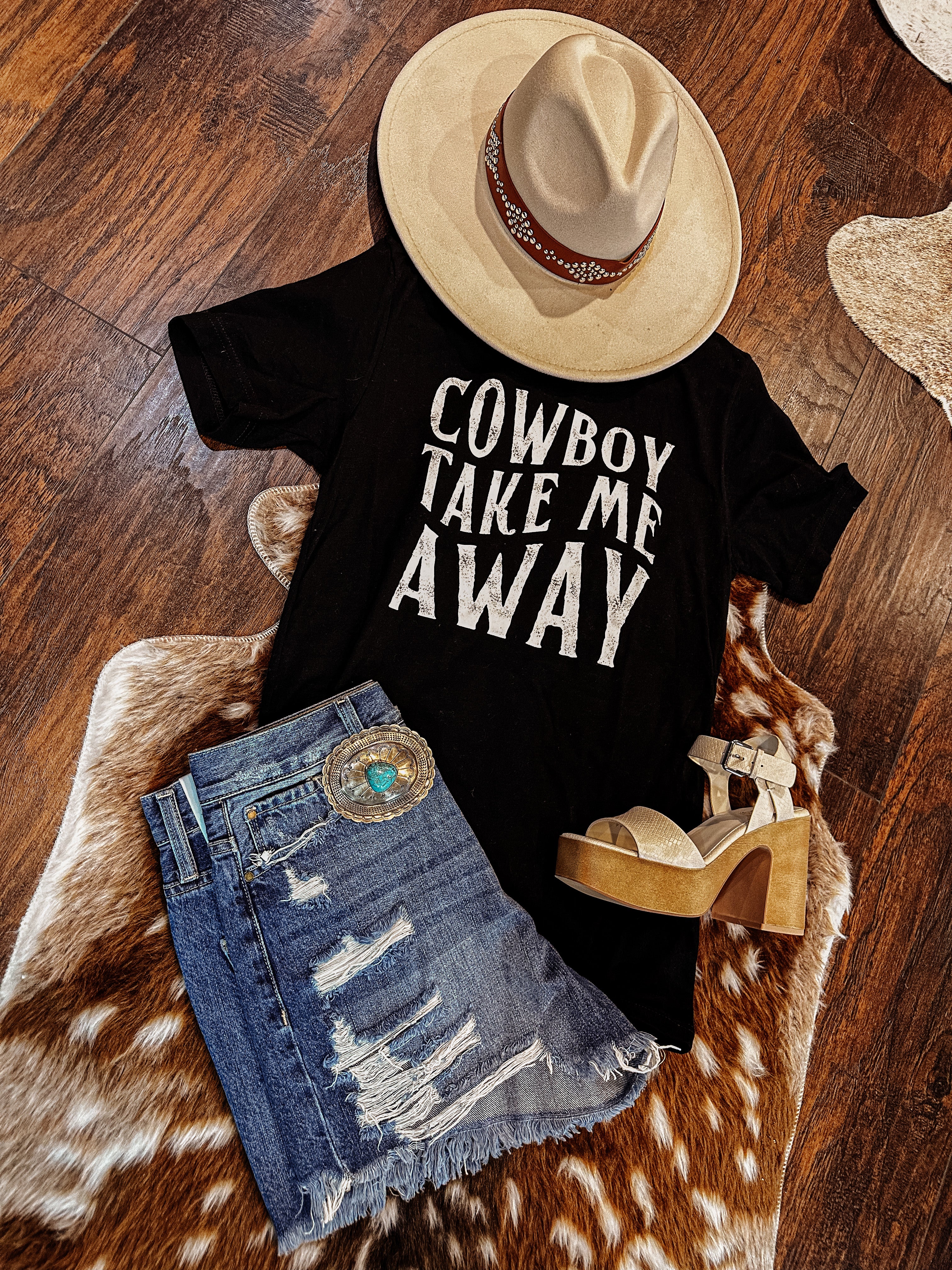 Cowboy Take Me Away - Black