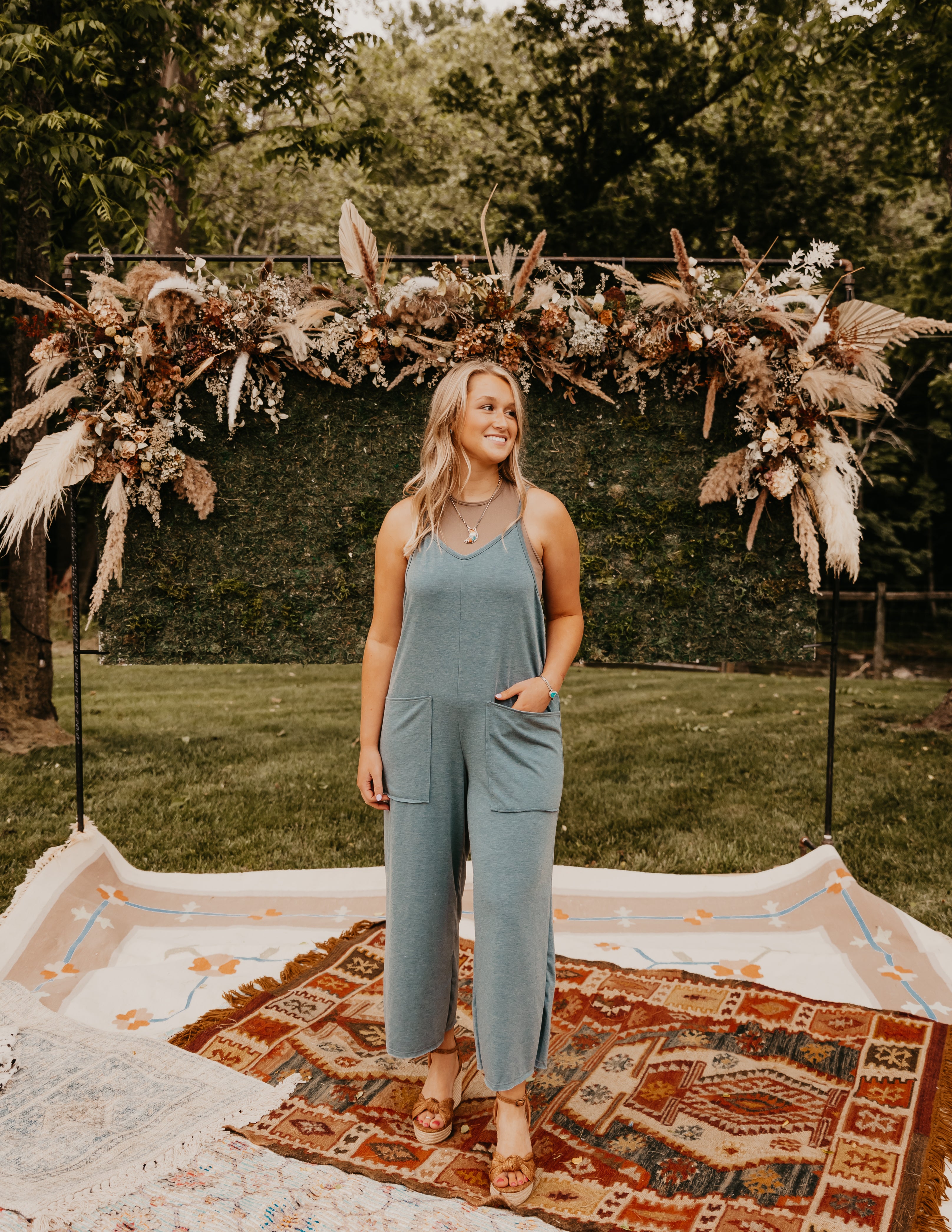 The Luca Overall Jumpsuit {multiple colors}