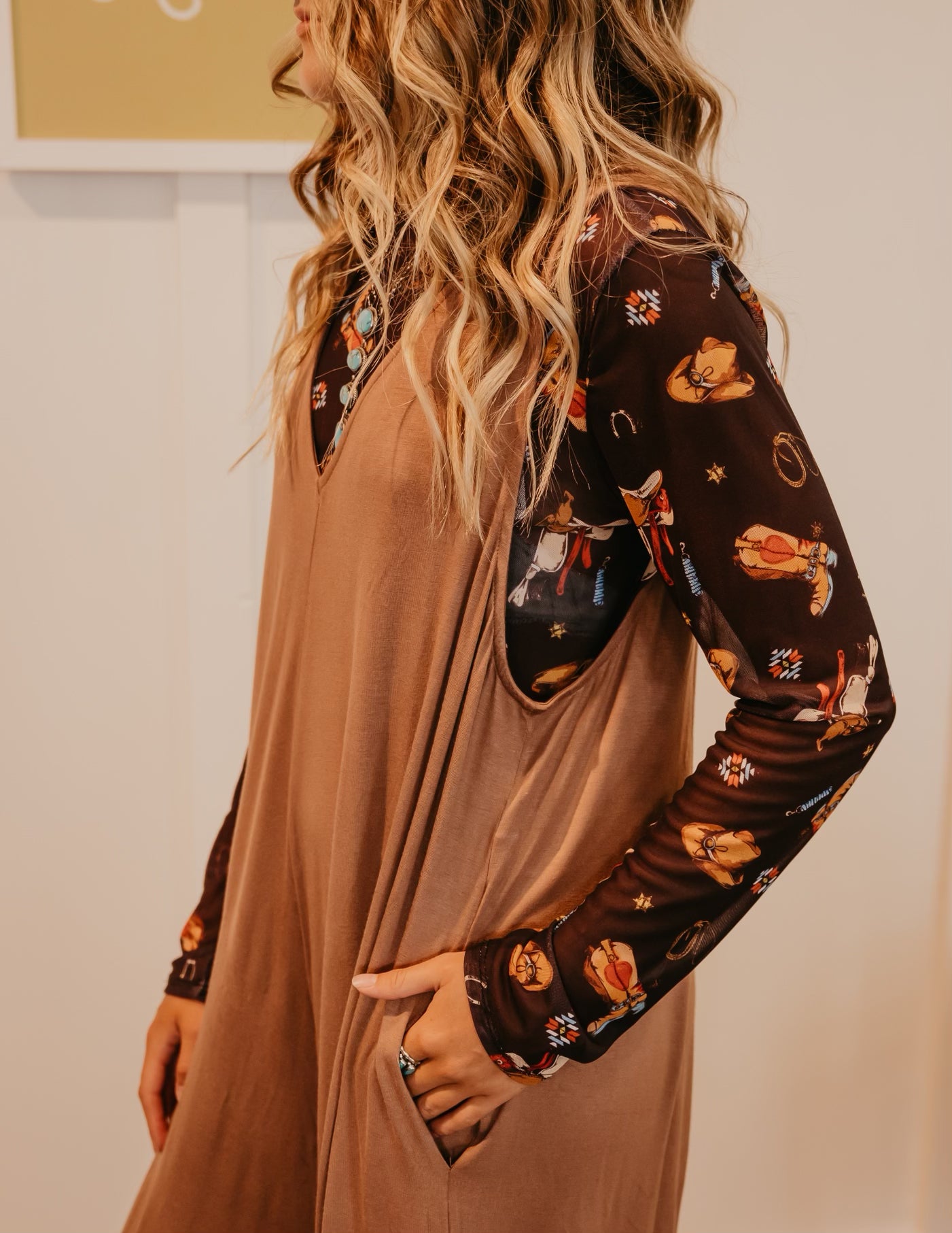 The Remy Jumpsuit - Mocha