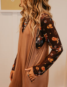 The Remy Jumpsuit - Mocha
