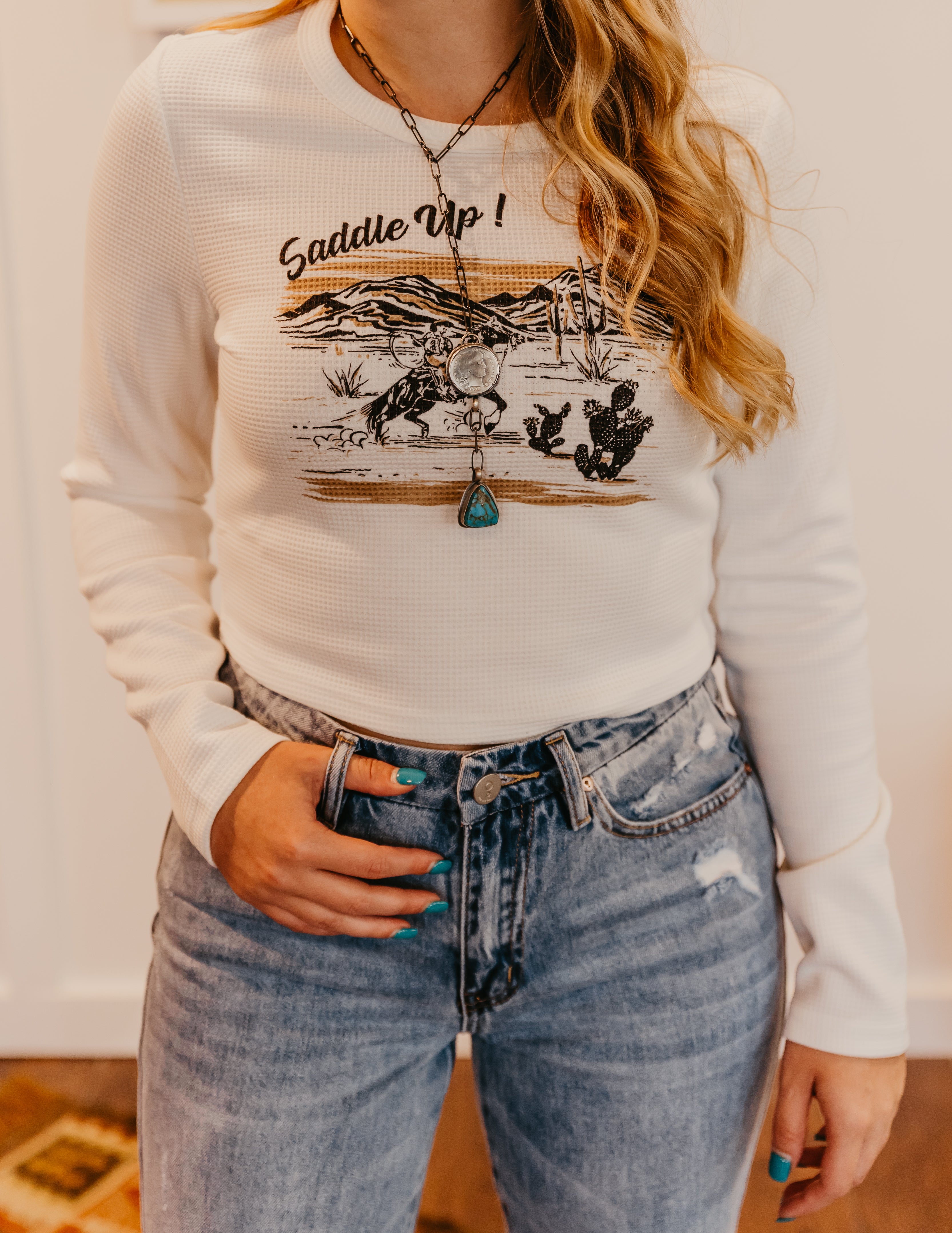 Saddle Up Thermal Top