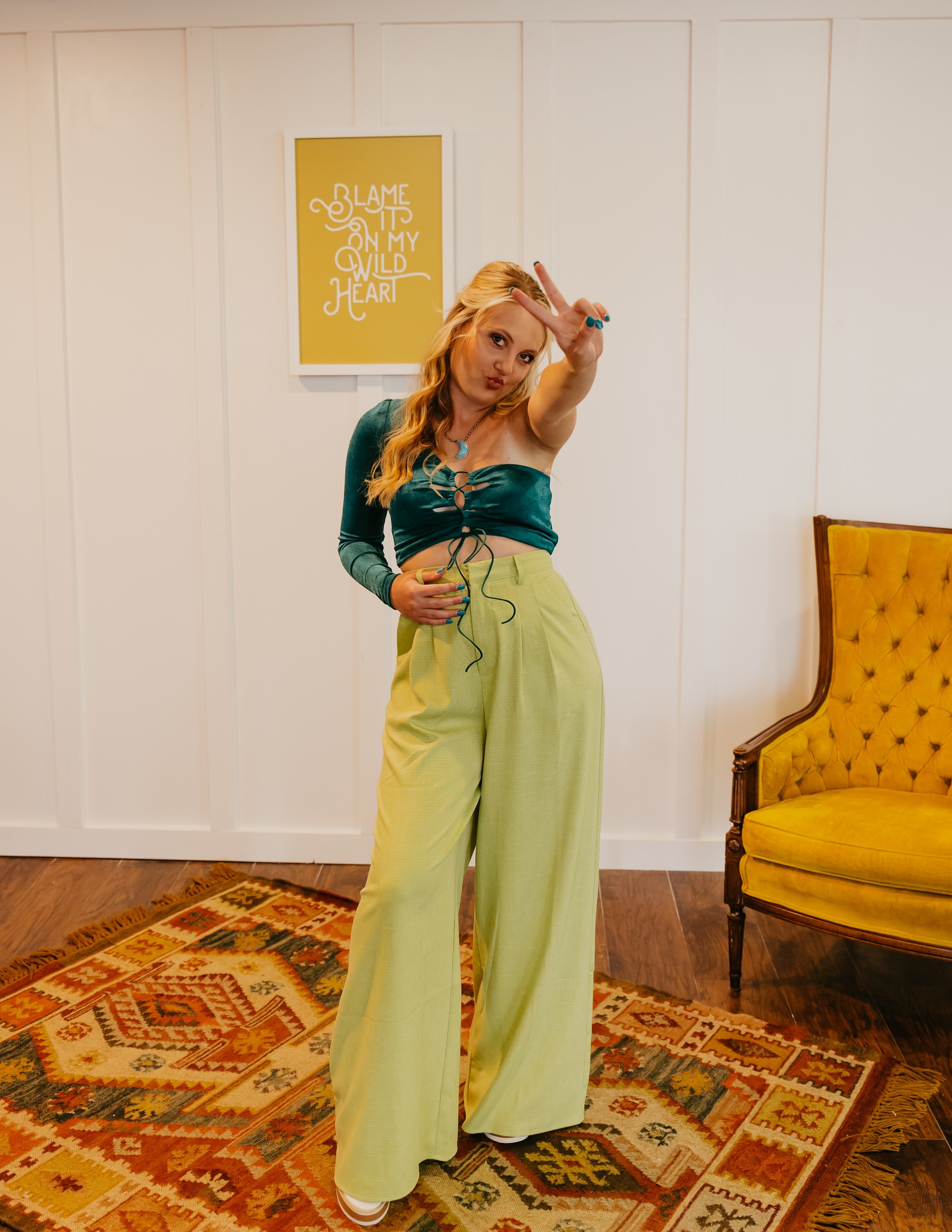 The Teal Top
