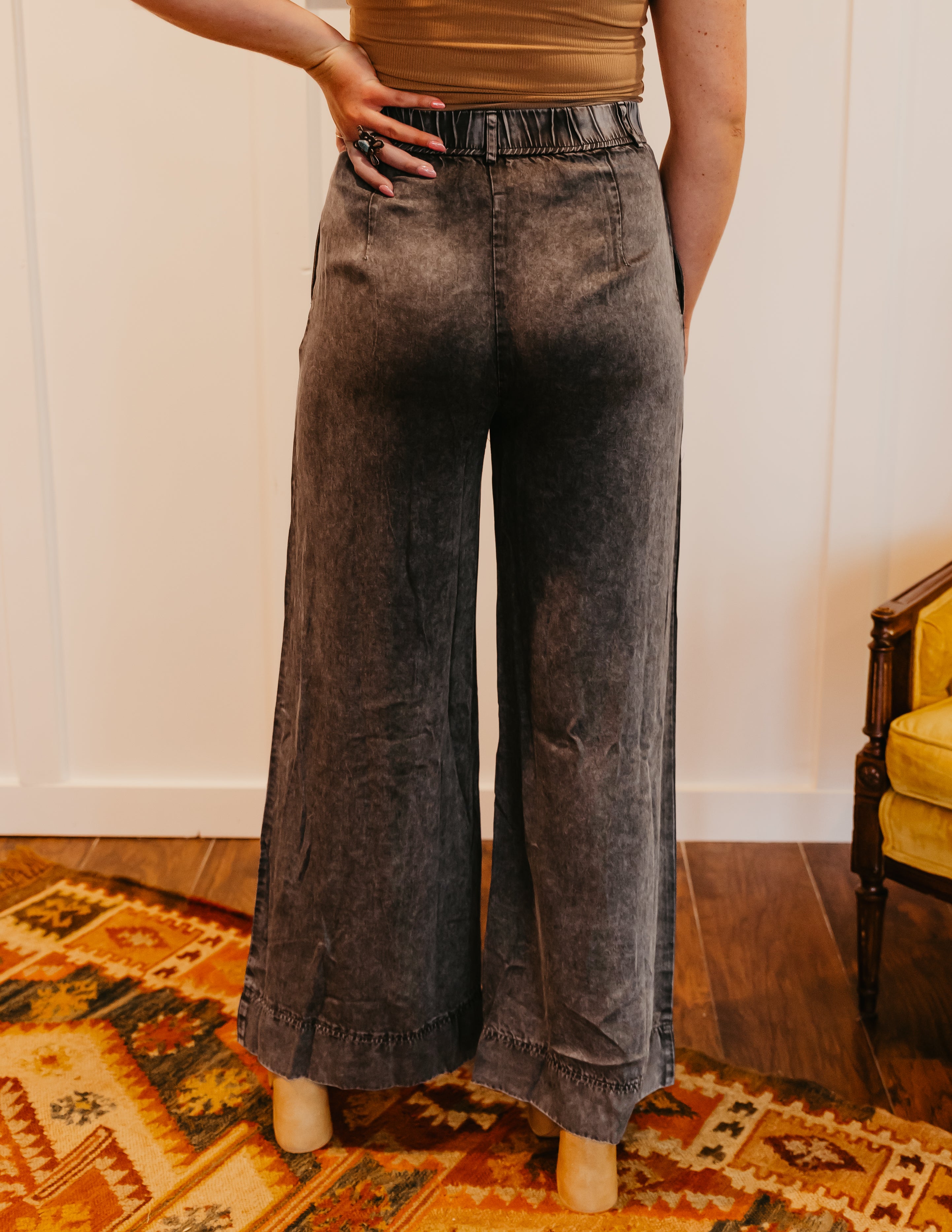 The Lyle Pant in Slate Grey