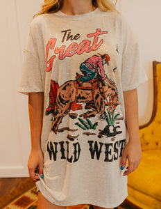 Wild West T-shirt Dress
