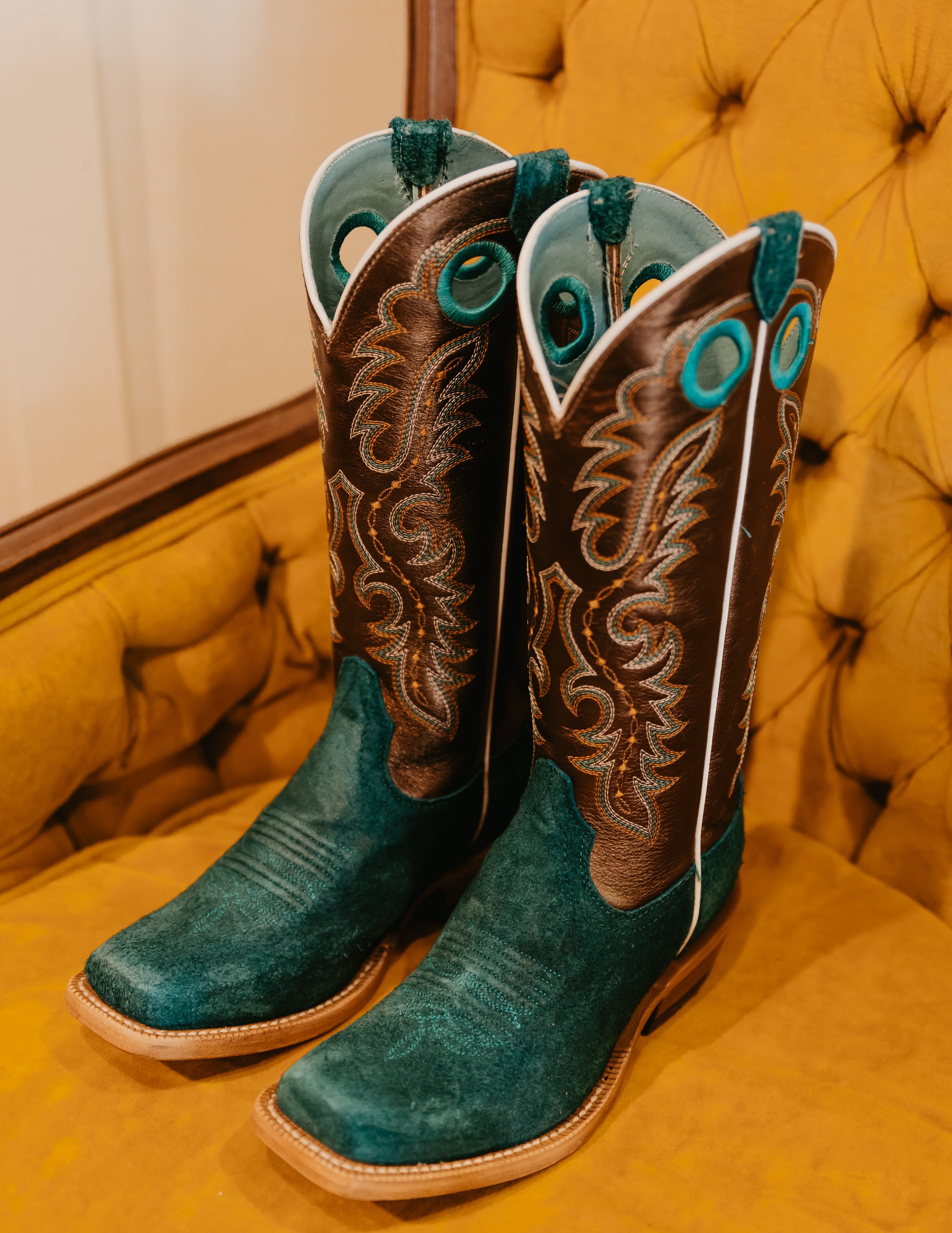 The Turquoise Ariat Futurity Boot