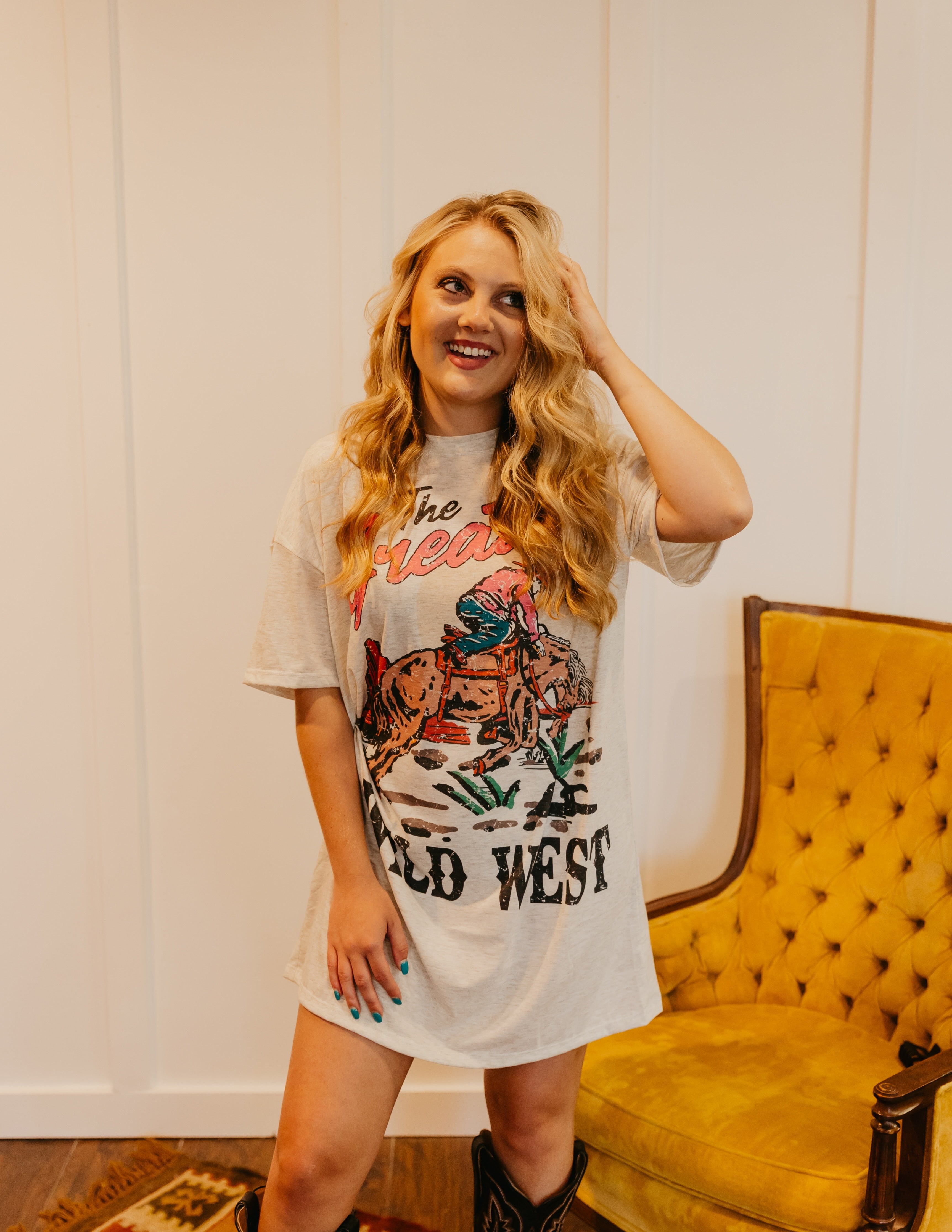 Wild West T-shirt Dress
