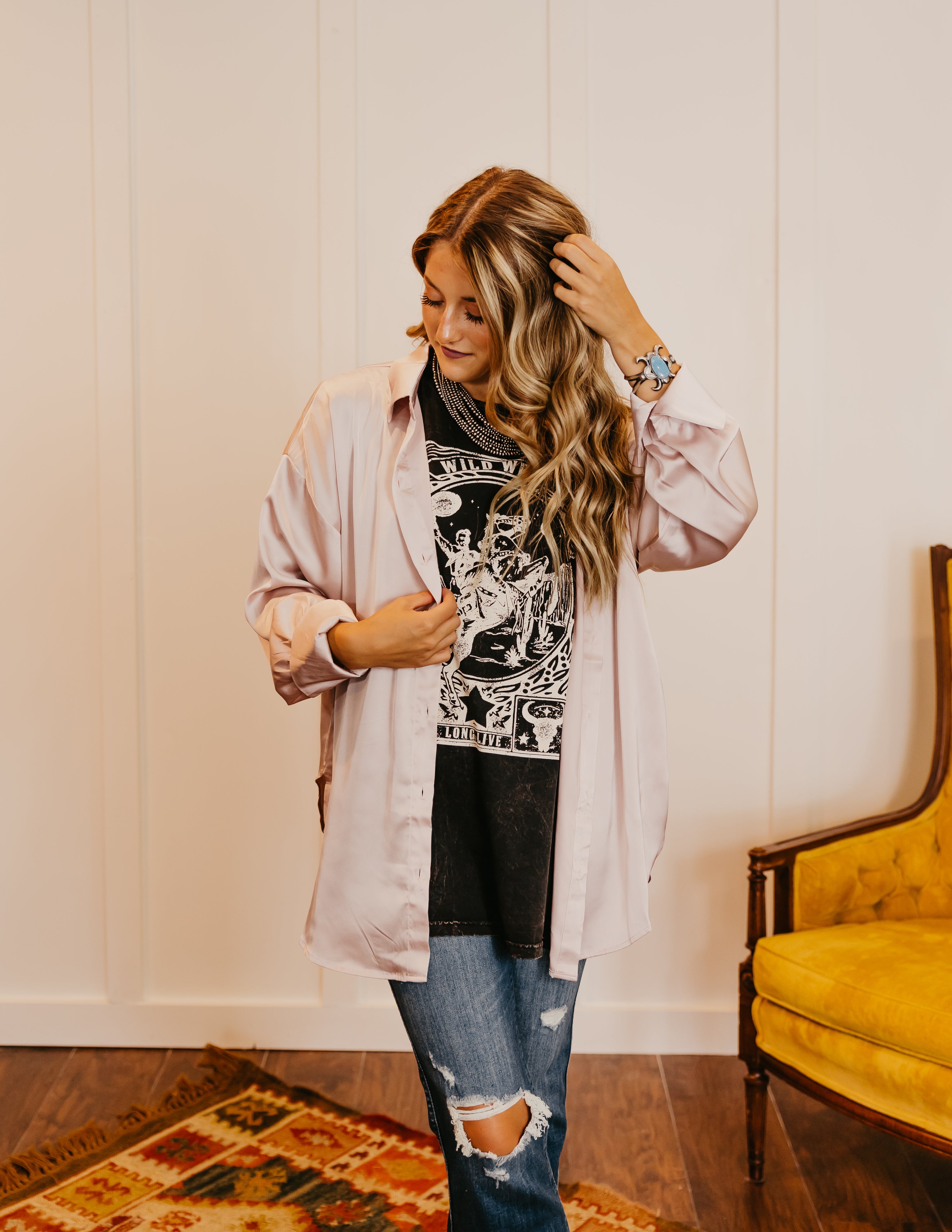 The Fresno Button Up Top {multiple colors}