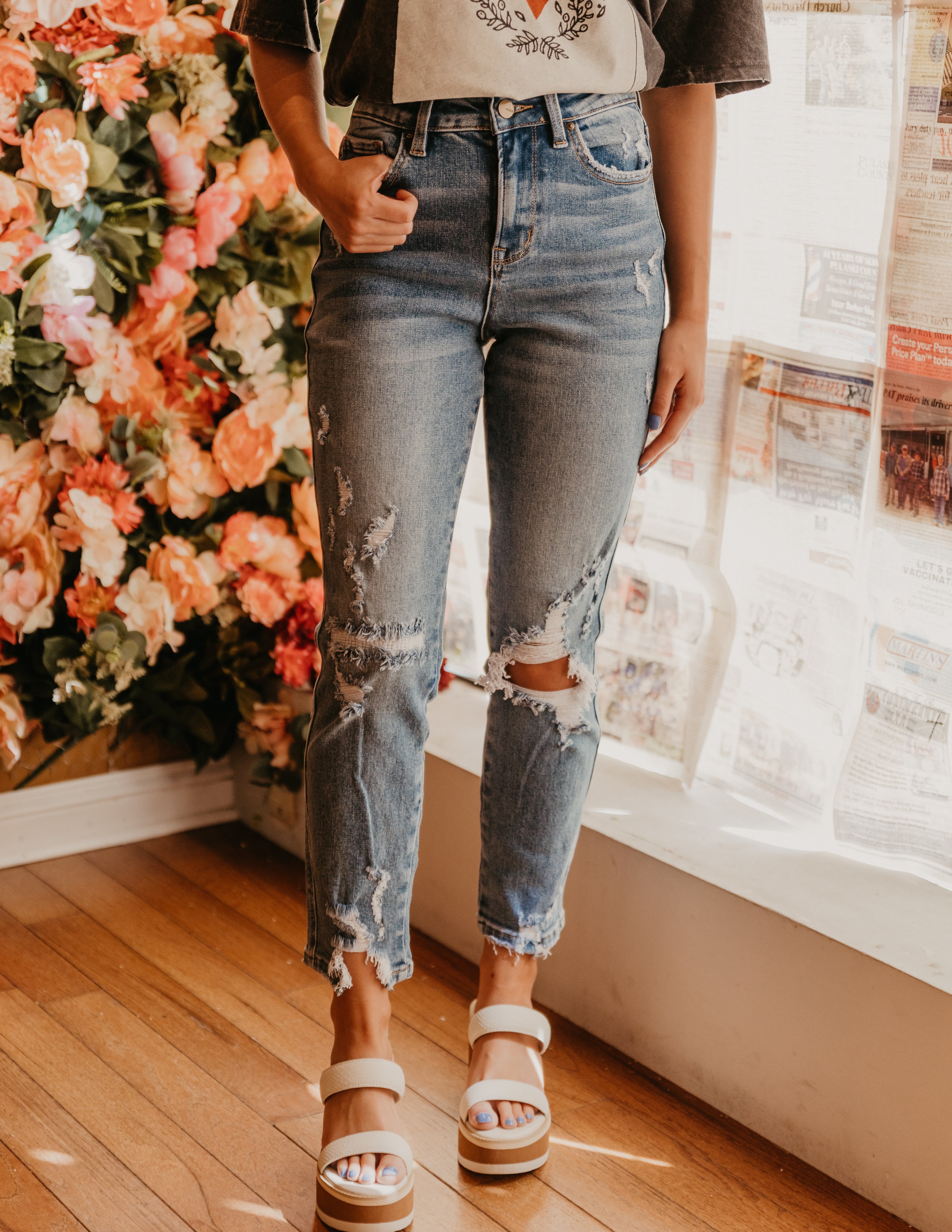 The Easton Mom Jean