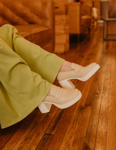 The Kane Platform Penny Loafers