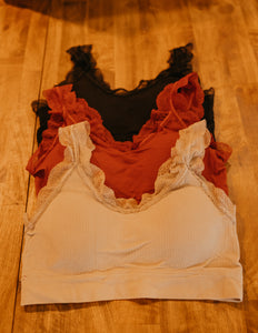The Indy Bralette {multiple colors}