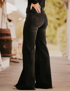 The Daxton Wide Leg Flare Jean