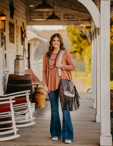 The Cason Fringe Crossbody Bag - The Branded Blonde