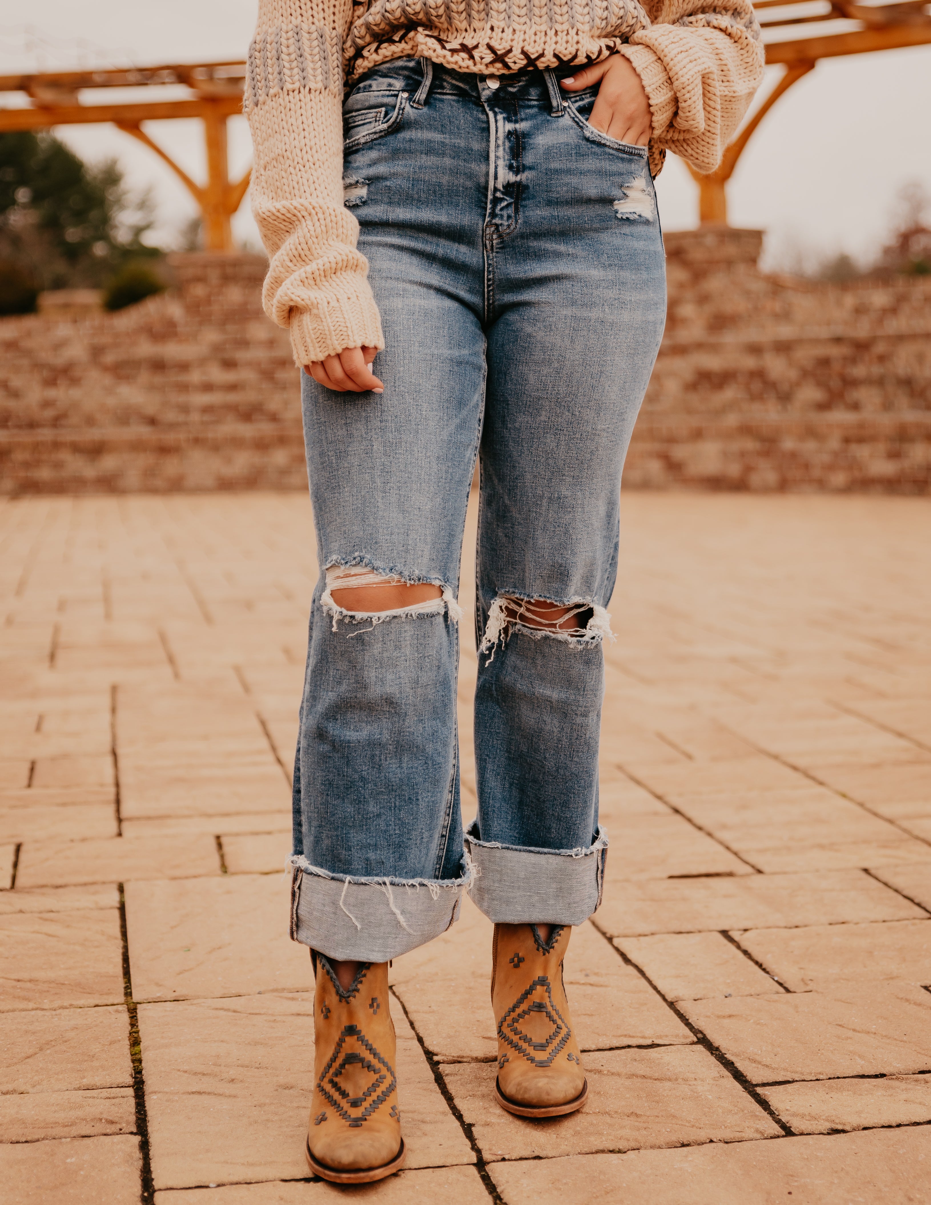 The Munday Wide Leg Jean