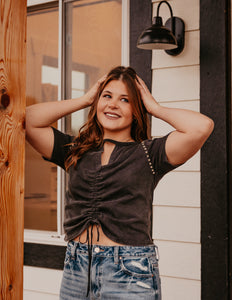 The Avalon Studded Cinch Tee