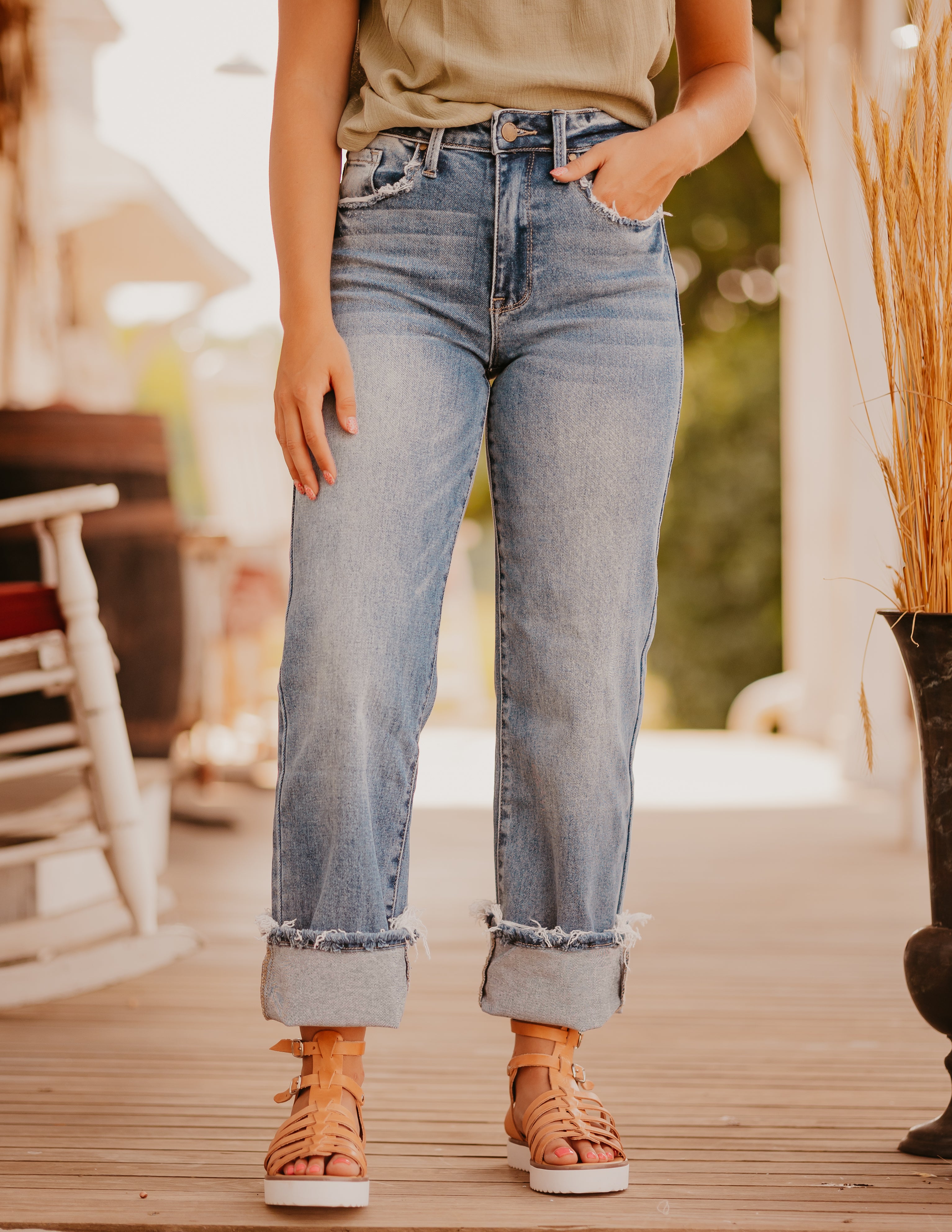 The Clara Straight Jean