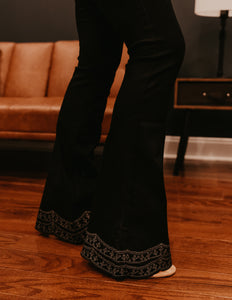 The Kalispell Embroidered Flare