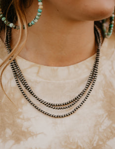 The Lander Faux Navajo Pearls - The Branded Blonde