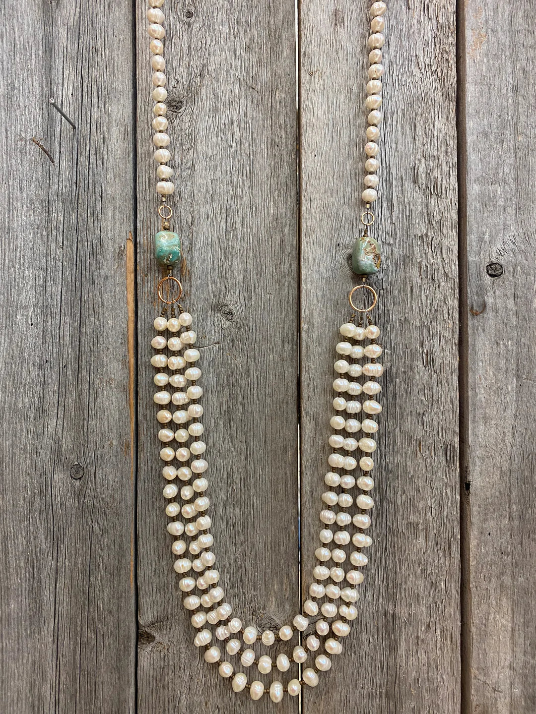 Three Strand Seneca Necklace