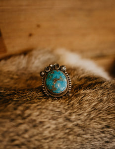 Bubble Turquoise Ring - The Branded Blonde