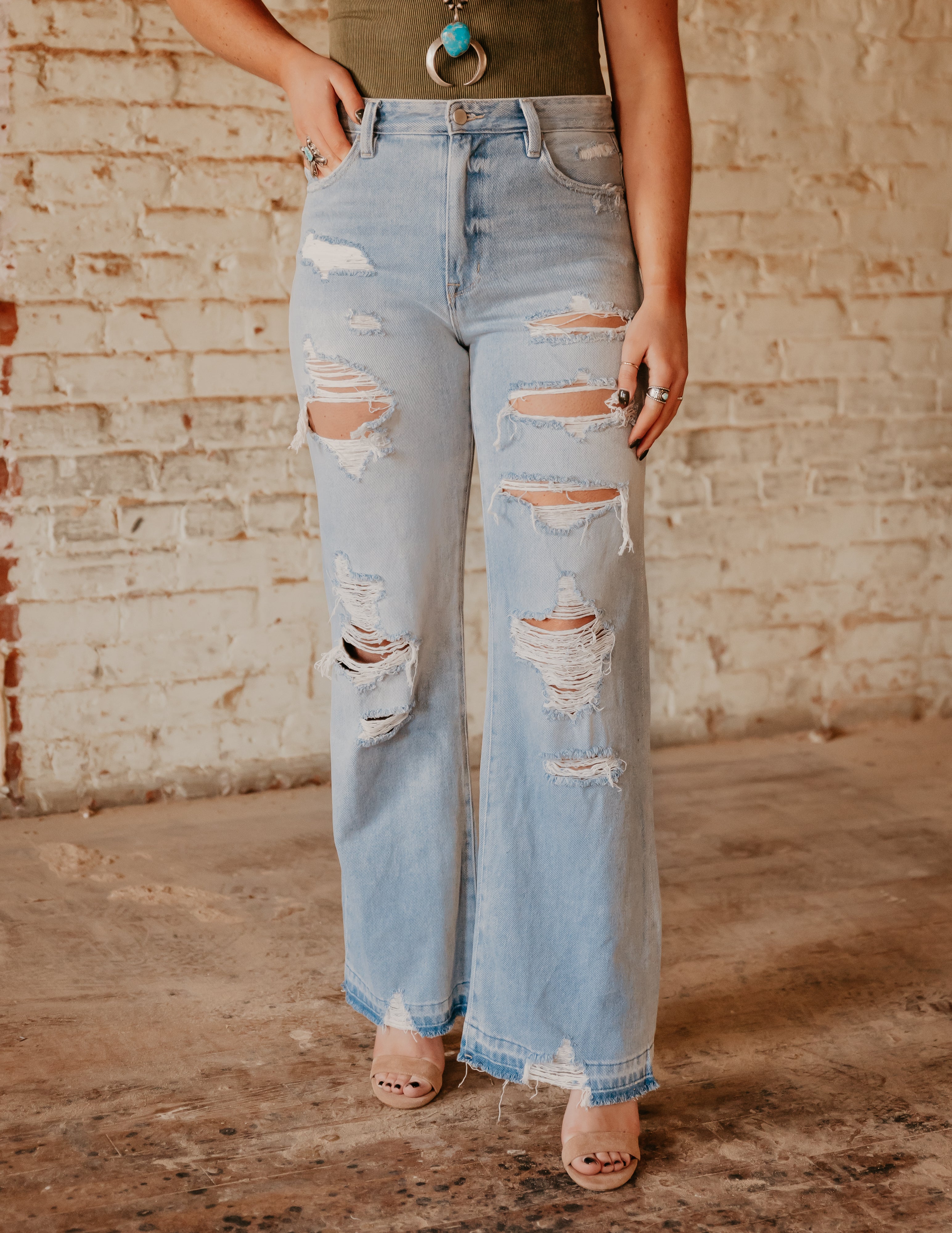 The Nix Wide Leg Jean