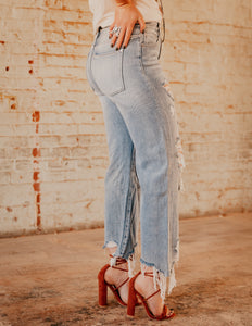The Stratton Rigid Crop Flare Jean