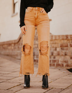 The Morgan 90s Vintage Crop Flare - The Branded Blonde