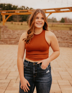 The Utah Crop Tank {multiple colors}