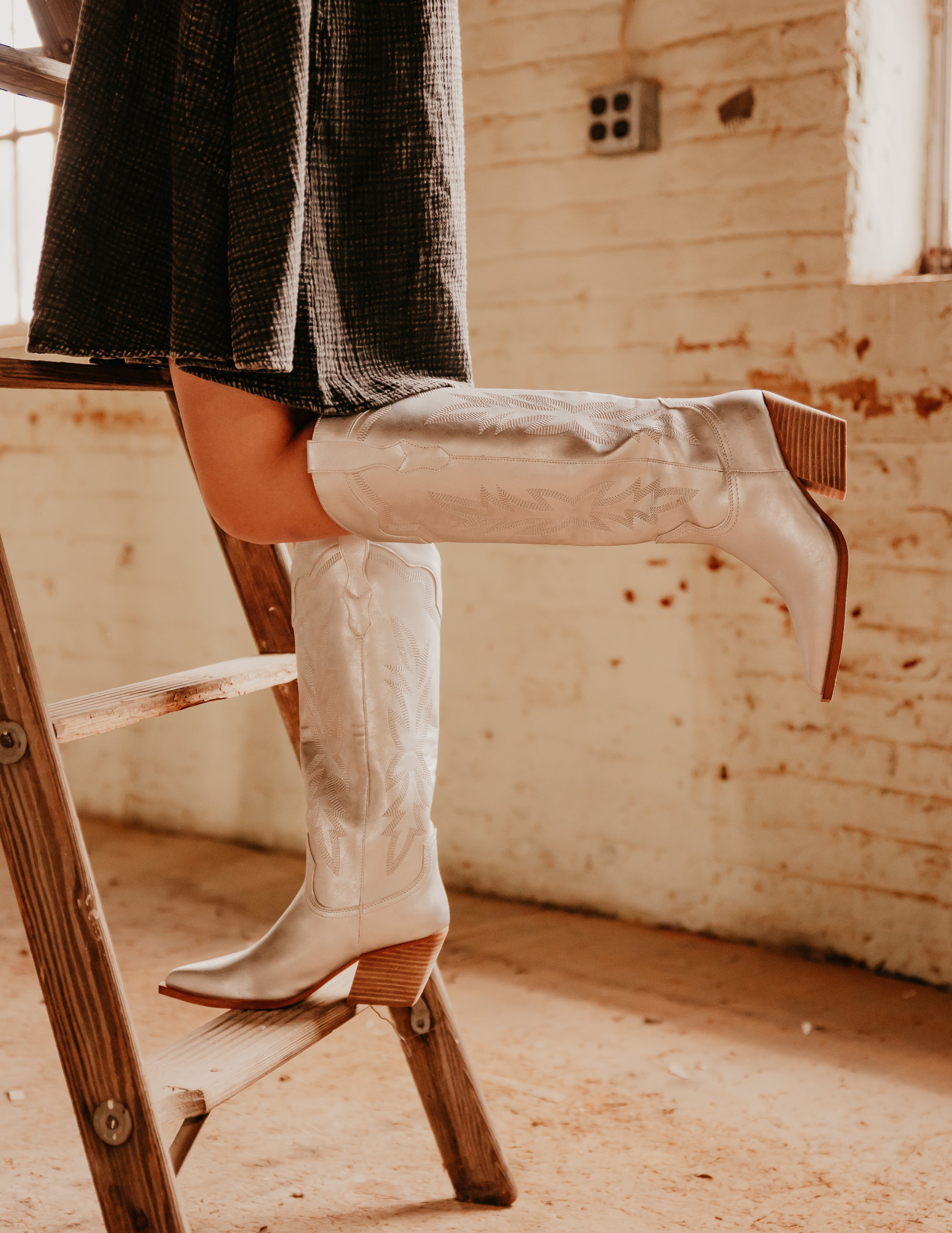 The Indigo Silver Boot