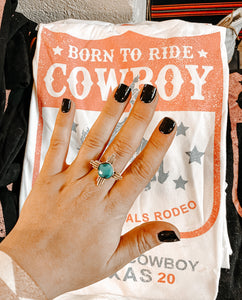 Zia Turquoise Ring - The Branded Blonde