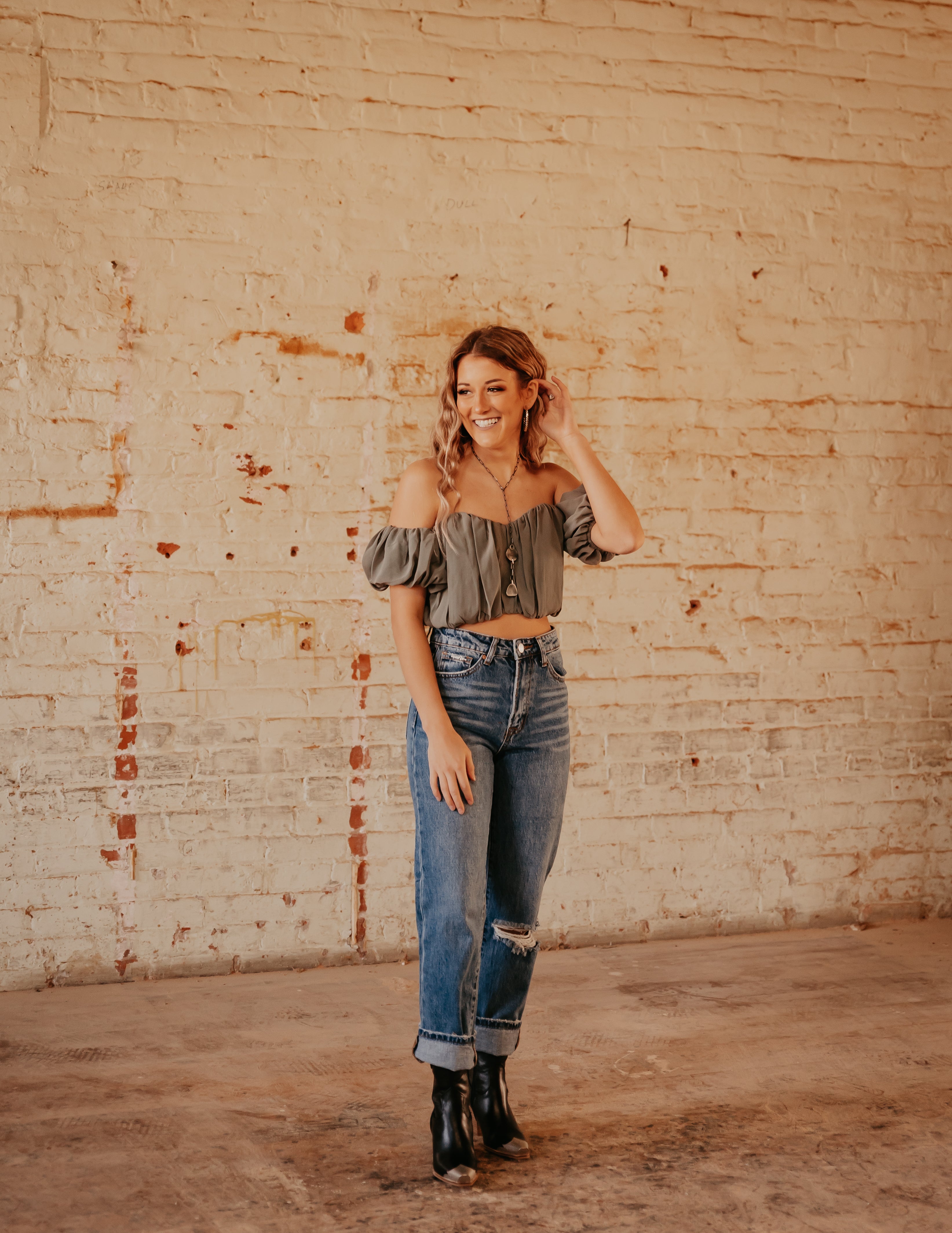 The Musgrave Crop Blouse