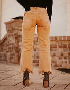 The Morgan 90s Vintage Crop Flare - The Branded Blonde