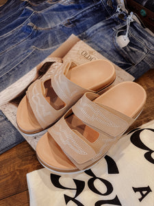 The Rose Stitch Sandal