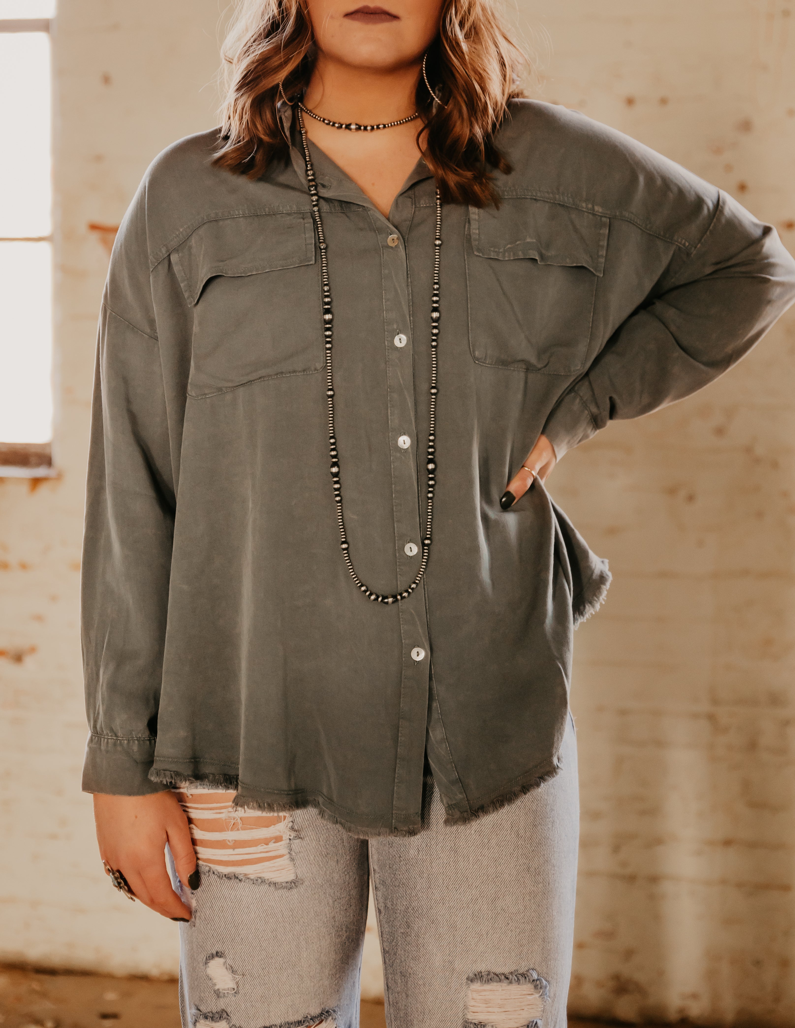 The Sealy Mineral Wash Top