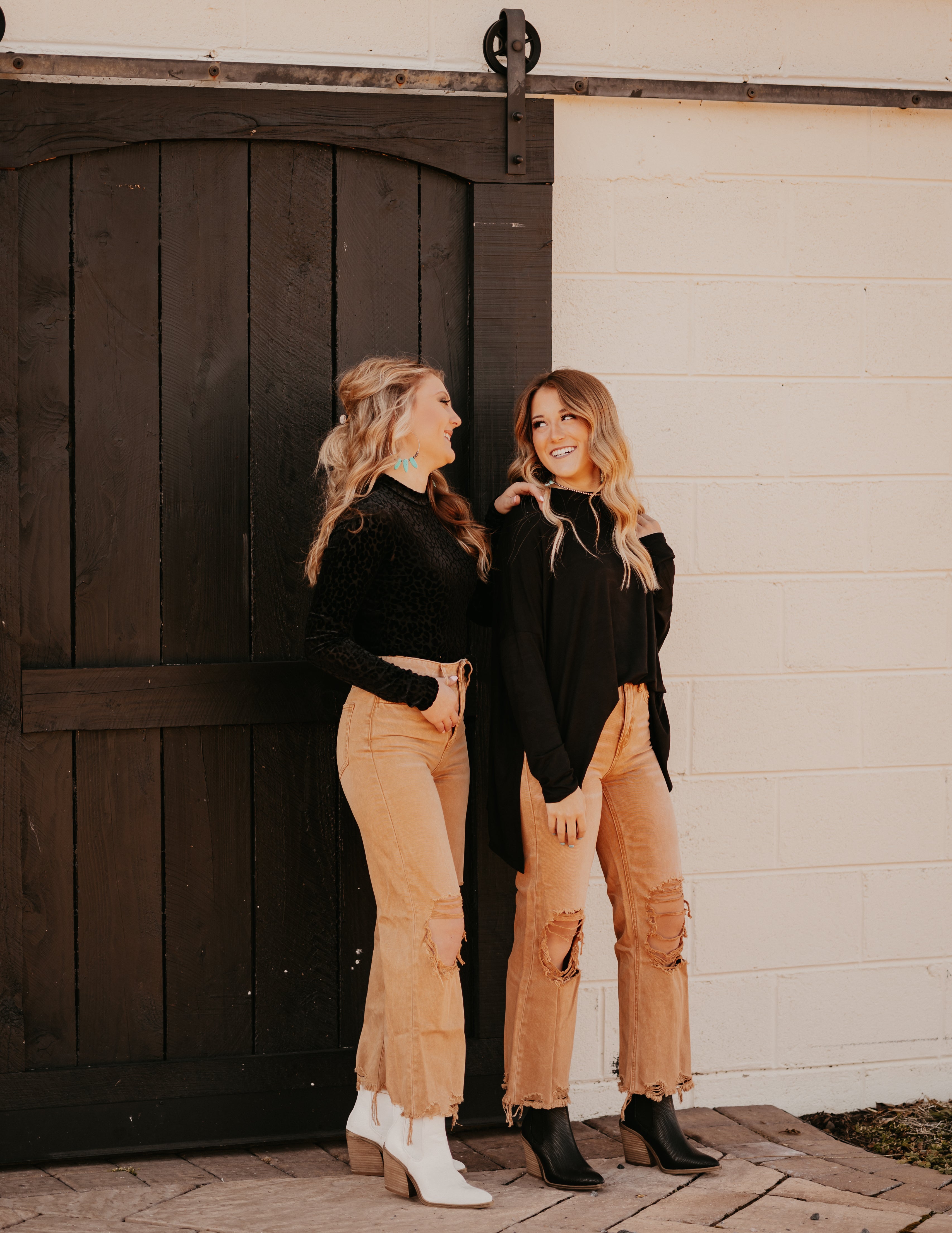 The Morgan 90s Vintage Crop Flare - The Branded Blonde
