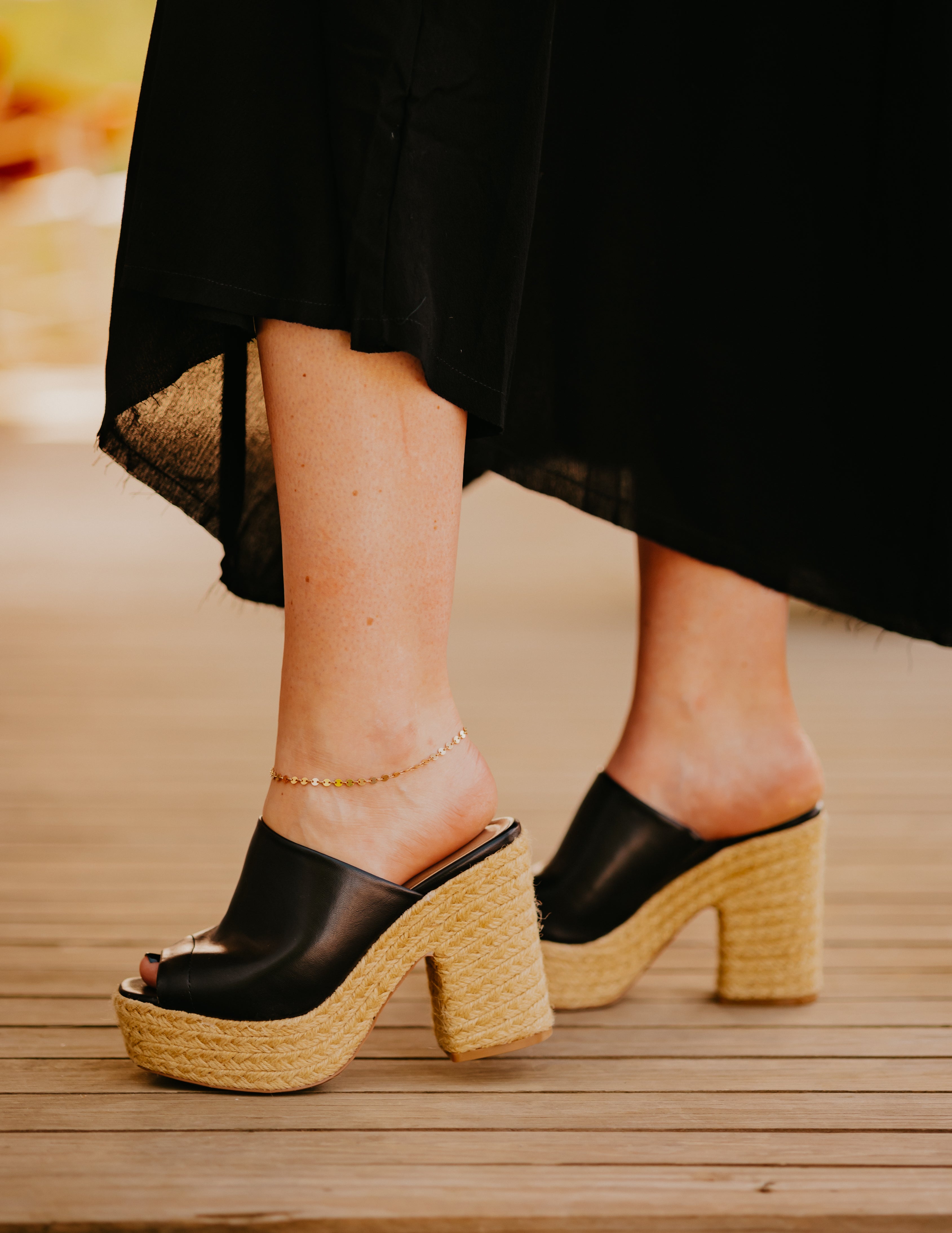 The Oakley Espadrille Wedge