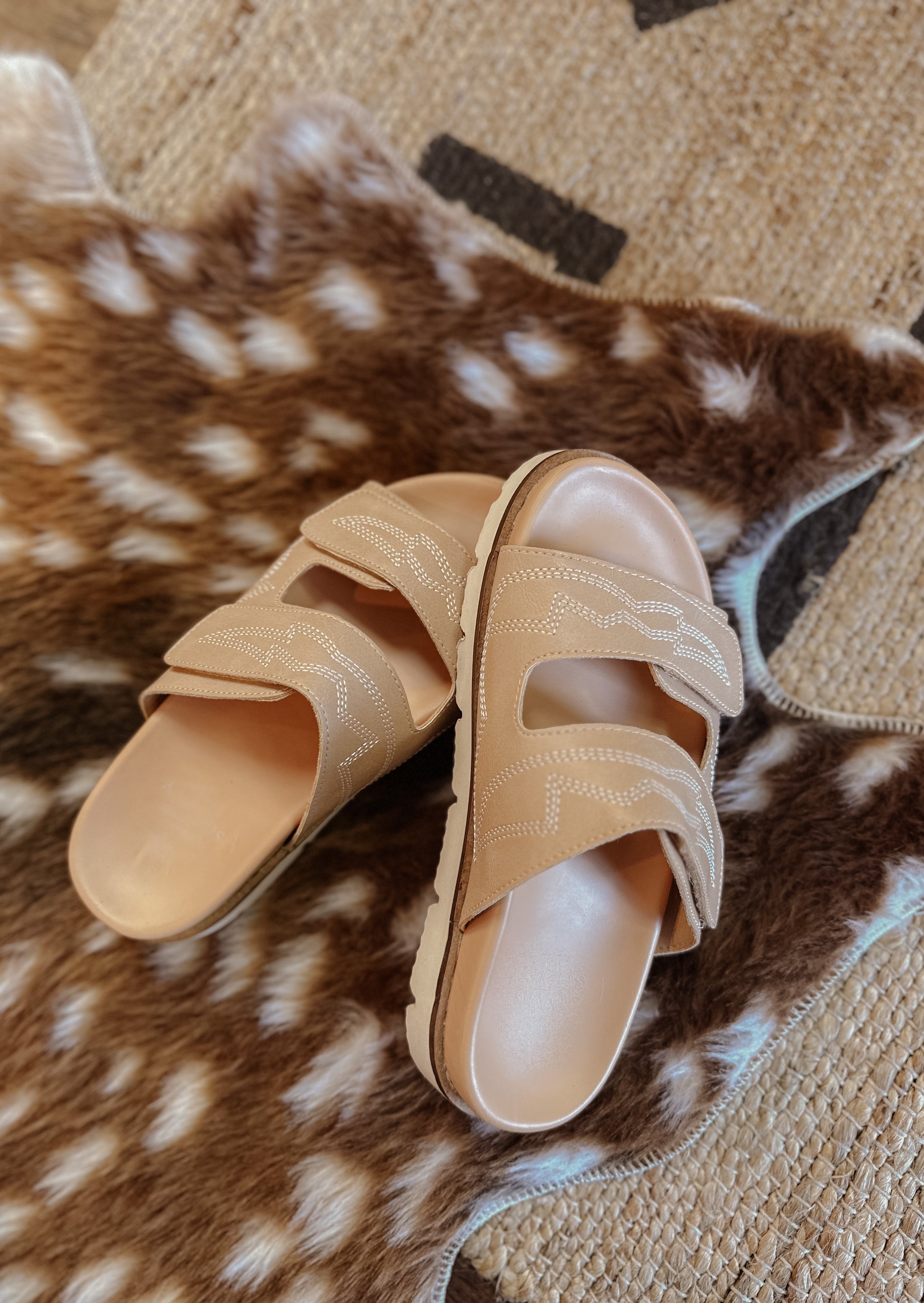 The Rose Stitch Sandal