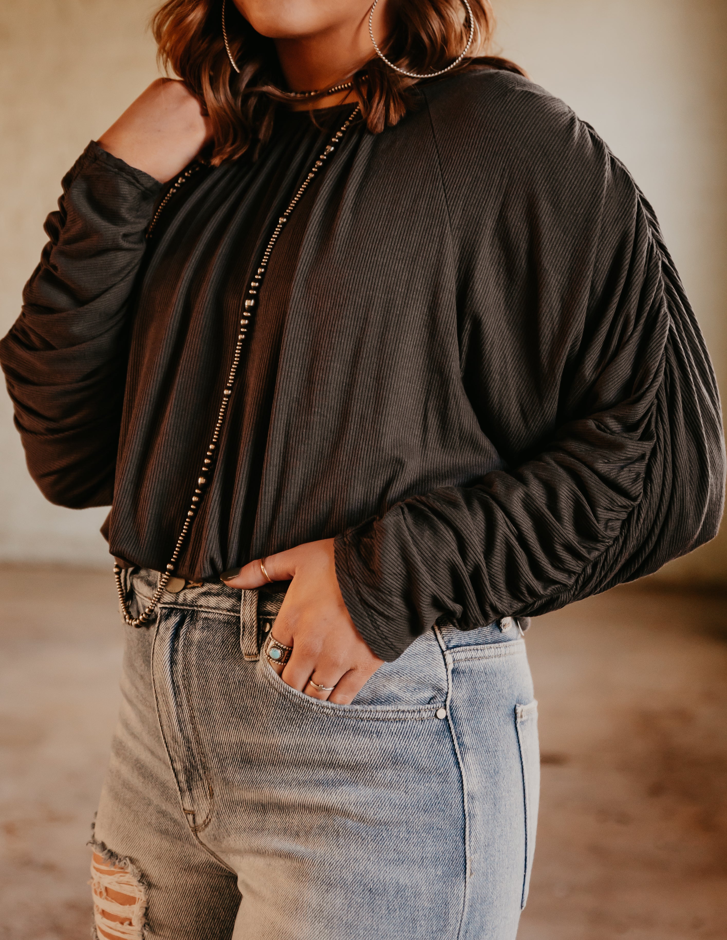 The Luna Ribbed Top